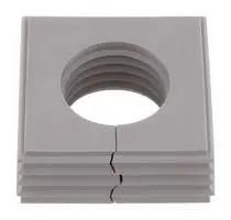 CABLE GROMMET, OPEN, TPE, GREY 2584410000