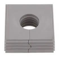 CABLE GROMMET, OPEN, TPE, GREY 2584480000