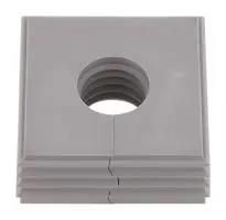 CABLE GROMMET, OPEN, TPE, GREY 2584490000