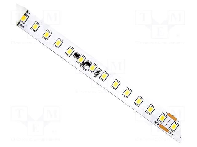 LED tape; white neutral; 2835; LED/m: 130; 10mm; white PCB; IP20 IPIXEL LED S010130BJ1HZ-NNW