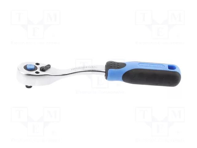 Rattle; 1/4"; Chrom-vanadium steel; with switch; Teeth: 72 HÖGERT TECHNIK HT1R324