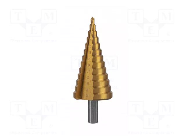 Drill bit; Ø: 4÷39mm; Drill Bit: step,conical,multistep HÖGERT TECHNIK HT6D324