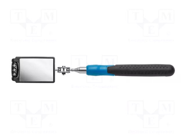 Inspection mirror; 50x80mm HÖGERT TECHNIK HT4R504