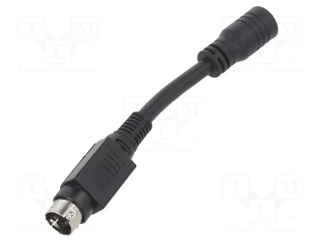 Adapter; Plug: straight; Input: 5,5/2,1; Out: KYCON KPPX-3P MEAN WELL DC-PLUG-P1J-R6B