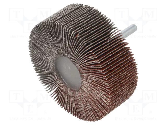 Grinding pin; Granularity: 80; Mounting: rod 6mm; flap,with lever PG PROFESSIONAL PG-RG.067