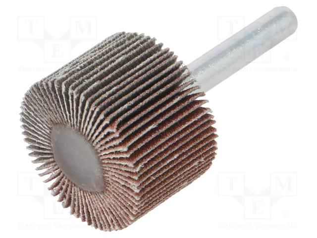 Grinding pin; Granularity: 120; Mounting: rod 6mm; Ø30x20mm PG PROFESSIONAL PG-RG.076