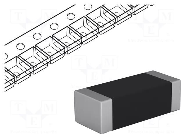 Varistor: multilayer; SMD; 0805; 18.4VAC; 26VDC; 100A; 36V; 280pF EATON ELECTRONICS MLVC08V026C280