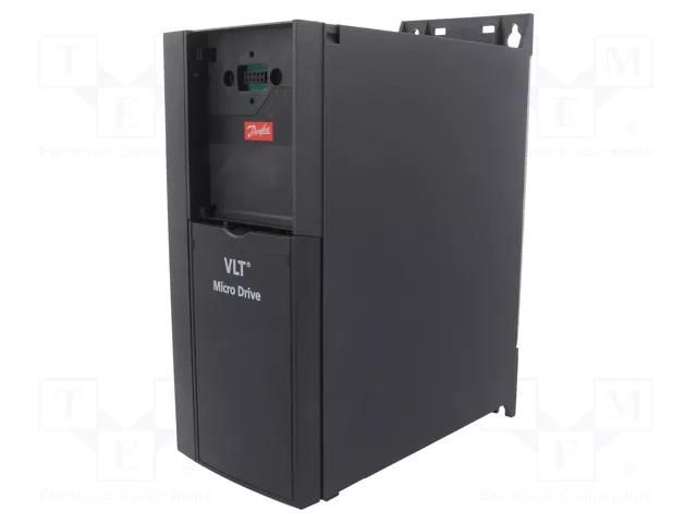 Vector inverter; 7.5kW; 3x400VAC; 3x380÷480VAC; 0÷10V; IN: 6 DANFOSS 132F0030