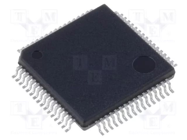 IC: STM32 ARM microcontroller; 120MHz; LQFP64; 1.8÷3.6VDC STMicroelectronics STM32F205RBT6