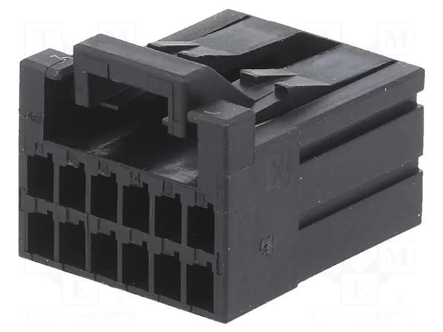 Connector: wire-board; plug; female; PIN: 12; Dynamic D-2100; 5A TE Connectivity 1-1318118-6
