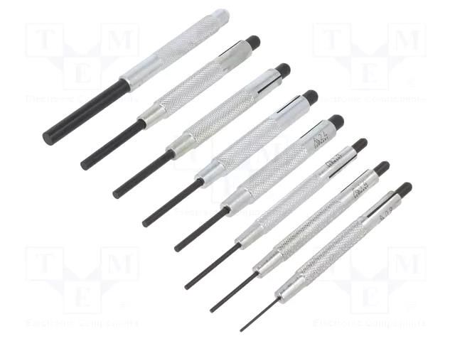 Kit: punches; 8pcs. RENNSTEIG REN.4571025