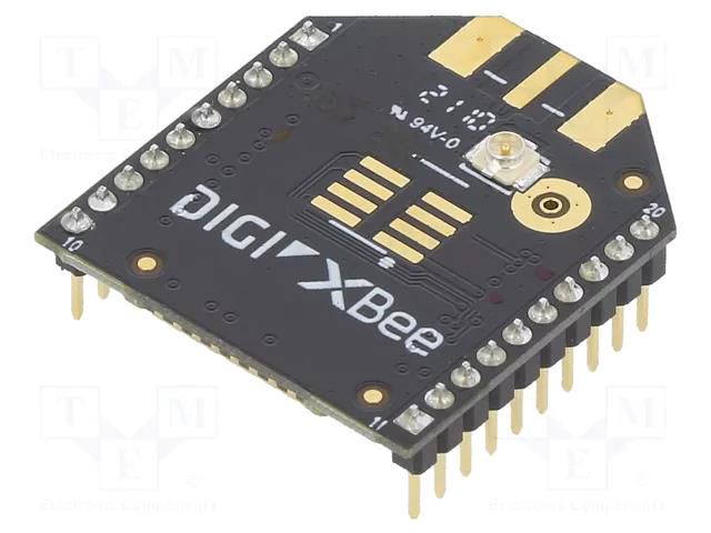 Module: RF; u.FL; XBee; 2.4GHz; I2C,SPI,UART; -103dBm; 8dBm; THT DIGI INTERNATIONAL XB3-24Z8UT-J