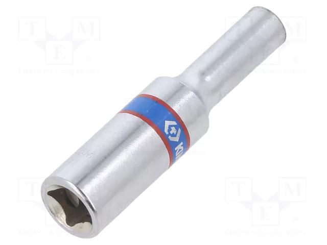 Socket; 12-angles,socket spanner; 4.5mm; 1/4"; long KING TONY KT-223045M