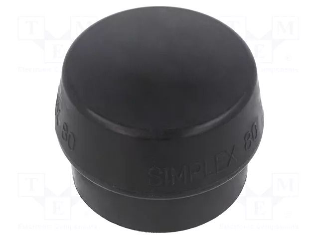 Hammer tip; 430g; 80mm; SIMPLEX HALDER HAL-3202.080