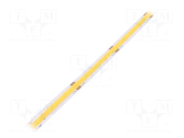COB LED tape; white neutral; 8mm; IP20; 160°; 10W/m; CRImin: 90 FOSE COB-480-NW-24-10W