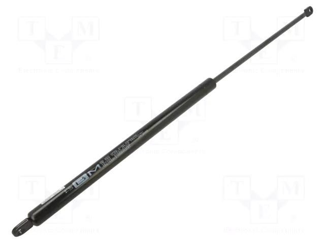 Gas spring; mounting holes; L: 585mm; Øout: 18mm; Piston diam: 8mm PNEUMAT ST-250-700N-D8