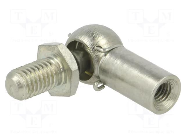 Mounting element for gas spring; zinc plated steel; 10mm PNEUMAT 92220-10E