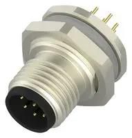 SENSOR CONNECTOR, 8POS, PLUG, M12, PANEL T4140012081-000.
