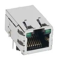 RJ45 CONNECTOR, JACK, 8P8C, 1PORT, TH SI-51005-F.