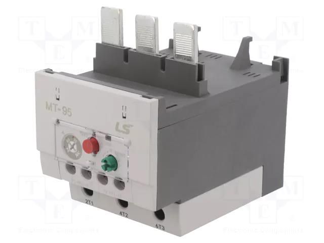 Thermal relay; Auxiliary contacts: NO + NC; 54÷75A; -5÷60°C; IP20 LS ELECTRIC MT-95-54-75A