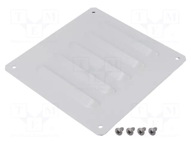 Guard; steel; Cutout: 110x130mm; IP23; Body dim: 160x160mm SCHNEIDER ELECTRIC NSYCAG130X110LM