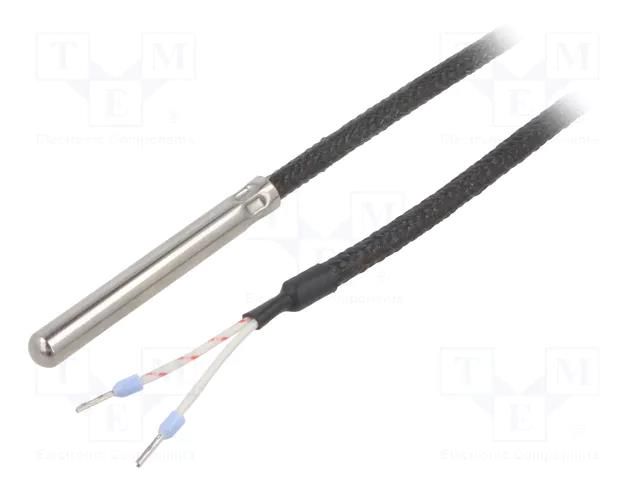 Sensor: temperature; Pt100; 100Ω; cl.B; Body dim: Ø6x50mm; IP65 TEWA TEMPERATURE SENSORS TT4MPT100BT350