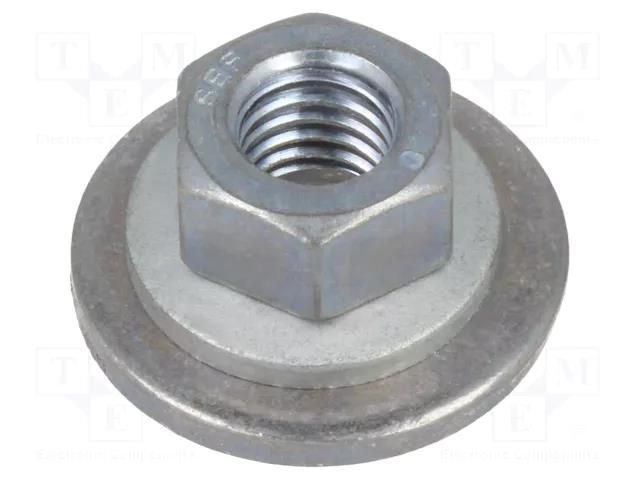 Nut; with flange,with washer,protective; hexagonal; M8; 1.25 BOSSARD B8/BN33855