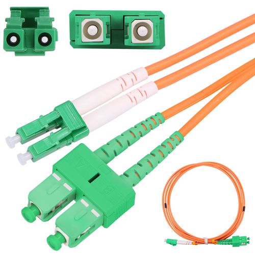 Extralink SC/APC-LC/APC | Patchcord | Multi Mode, OM2, Duplex, 3mm, 5m, EXTRALINK EX.1155 5902560361155