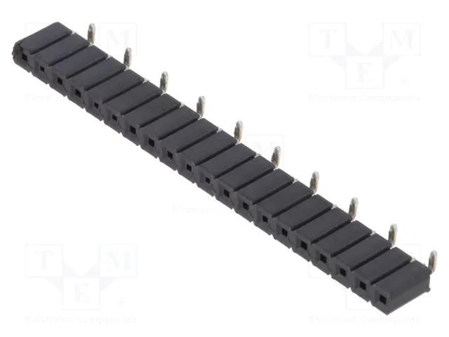 Connector: pin strips; socket; female; PIN: 20; BL LP 5 SMD; 3A FISCHER ELEKTRONIK BLLP5SMD20S