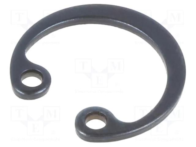 Circlip; spring steel; BN 822; Plating: black finish BOSSARD B14/BN822
