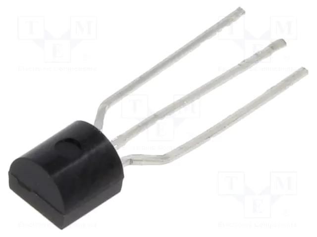 Transistor: N-MOSFET; unipolar; 60V; 0.5A; Idm: 1.2A; 0.83W; TO92 ONSEMI BS170D26Z