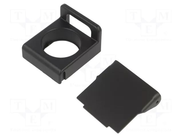 Cover; 22mm; Harmony XB4; Ø22mm; black SCHNEIDER ELECTRIC ZB4BZ62