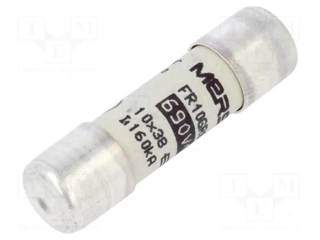Fuse: fuse; 16A; 690VAC; gR; ceramic,cylindrical,industrial MERSEN D1014579