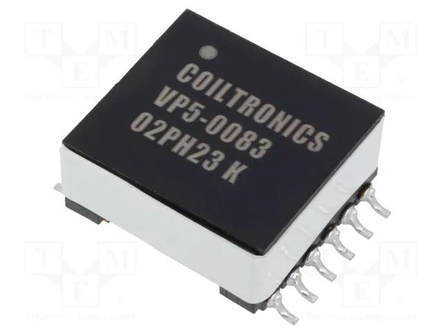 Transformer: impulse; -40÷125°C; 5.3uH; 2.08A; ±20%; 47mΩ EATON ELECTRONICS VP5-0083-R