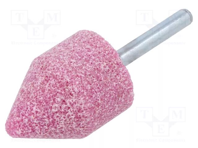 Grindingstone; Ø: 30mm; aluminium oxide; plunger; 6mm PG PROFESSIONAL PG-MB.007