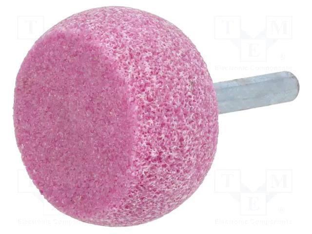 Grindingstone; Ø: 40mm; Ø: 6mm; aluminium oxide; Mounting: rod 6mm PG PROFESSIONAL PG-MG.004