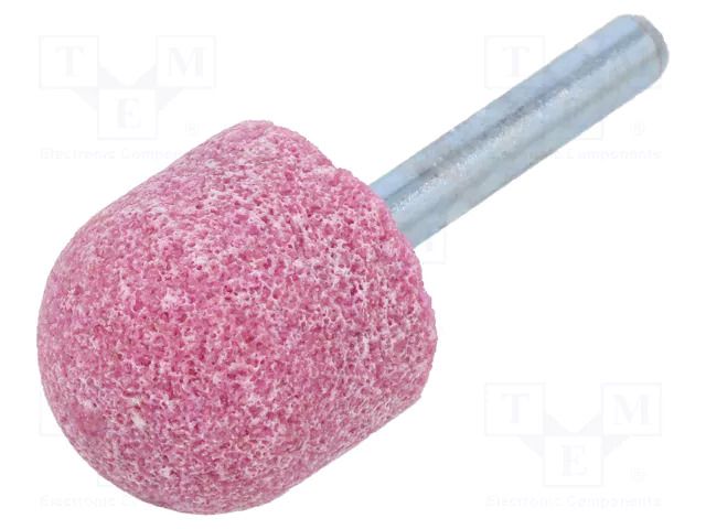 Grindingstone; Ø: 25mm; aluminium oxide; plunger; 6mm PG PROFESSIONAL PG-MI.006