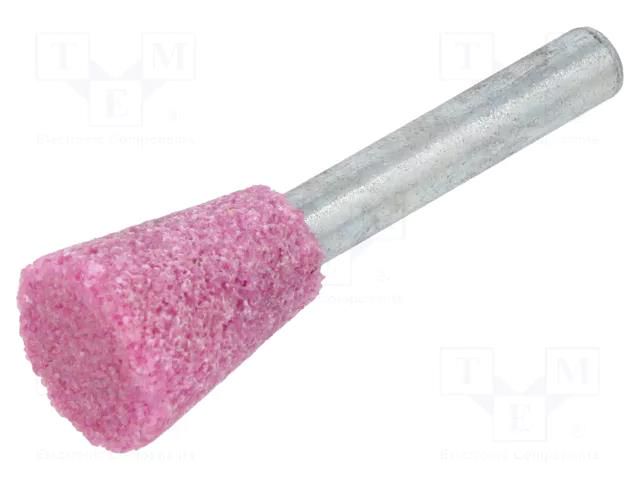 Grindingstone; Ø: 15mm; Ø: 6mm; aluminium oxide; Mounting: rod 6mm PG PROFESSIONAL PG-MM.003