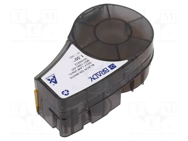 Tape; 38.1mm; 4.27m; white; Character colour: black BRADY BRADY-110930