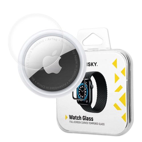 Wozinsky Watch Glass hybrid AirTag glass black, Wozinsky 5907769310256 5907769310256