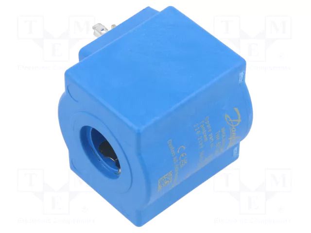Coil for solenoid valve; 220÷230VAC; IP00; -40÷50°C; 12W; 13.5mm DANFOSS 042N7401