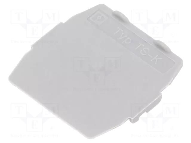 Separating plate; grey PHOENIX CONTACT TS-K