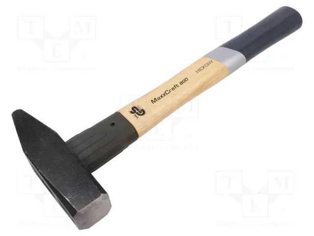 Hammer; 350mm; W: 131mm; 800g; wood (hickory); MAXXCRAFT HALDER HAL-3666.008