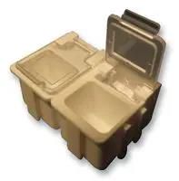 BOX, SMD, 41X37X15MM, B=WHITE, L=TRANSP SMD-BOX N3-2-3-2-1