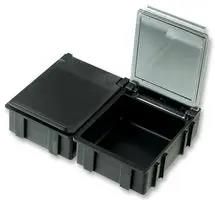 BOX, SMD, 41X37X15MM, B=BLACK, L=TRANSP SMD-BOX N3-6-6-10-1 LS