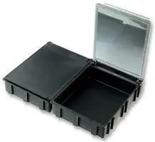 BOX, SMD, 68X57X15MM, B=BLACK, L=TRANSP SMD-BOX N4-6-6-10-1 LS