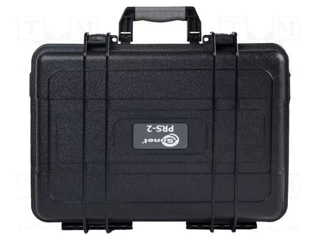 Hard carrying case; black; plastic SONEL L-7