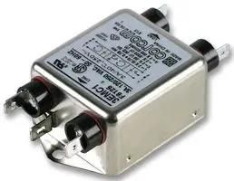 POWER LINE FILTER, EMI, RFI, 6A, QC 6VV1