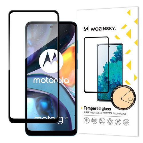 Wozinsky Full Glue Tempered Glass for Motorola Moto G22, Wozinsky 5907769309861 5907769309861