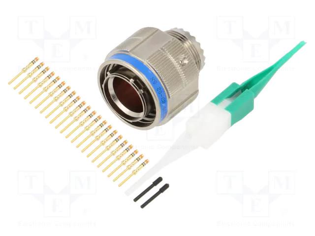Connector: military; plug; male; PIN: 22; MIL-DTL-38999 Series III AMPHENOL AIR D38999/26FC35PN